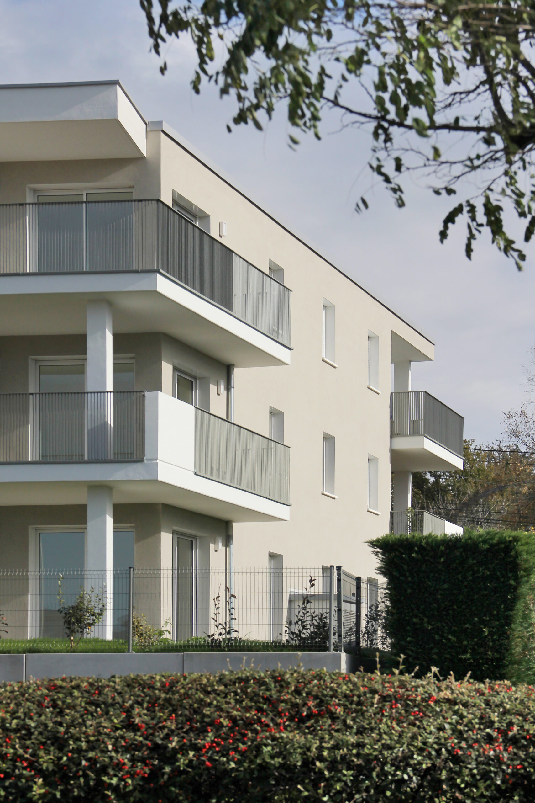 Photo d'un immeuble d'habitation de 12 logements à Davézieux par Archipolis, architectes à Annonay et Grenoble